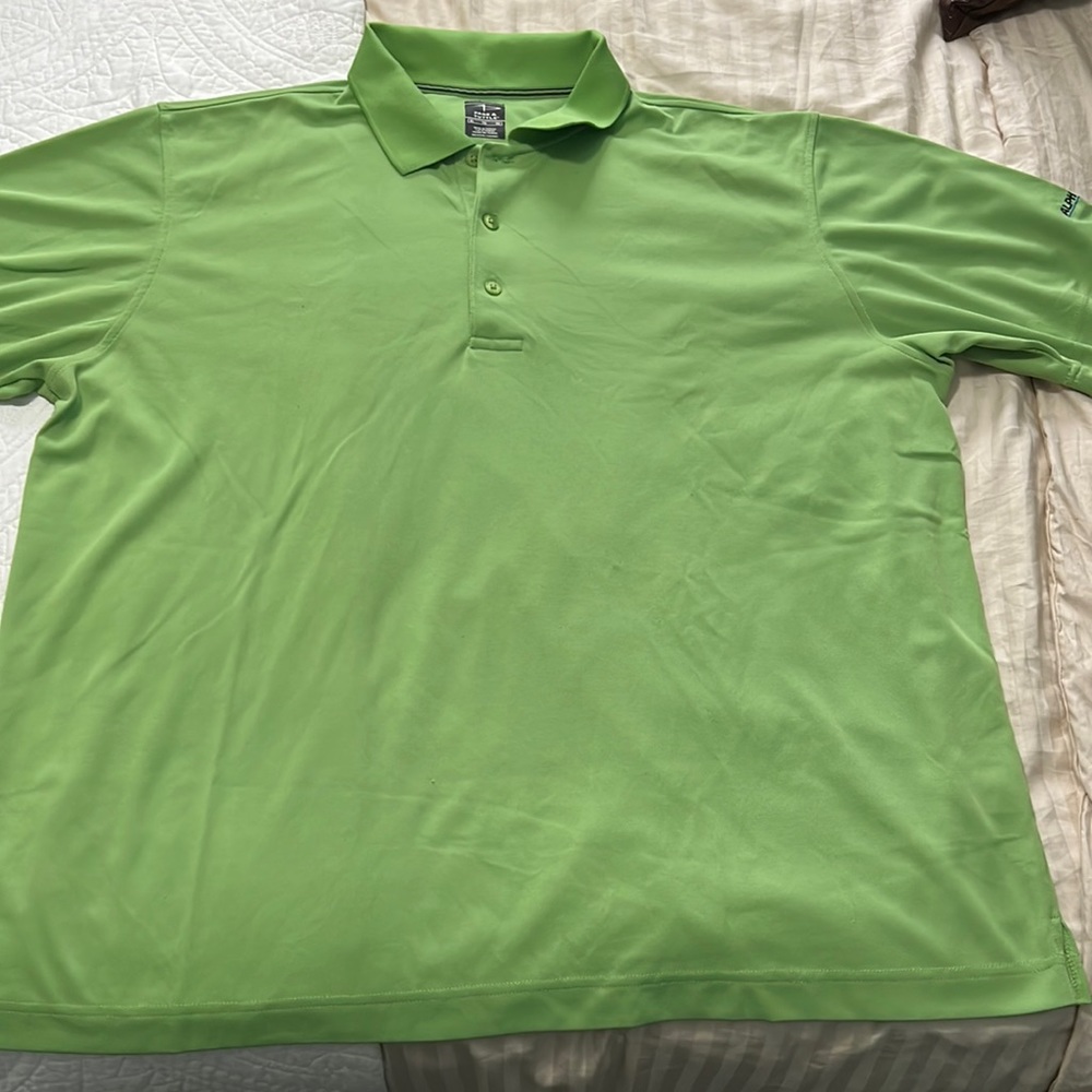 Page and Tuttle green XL polo